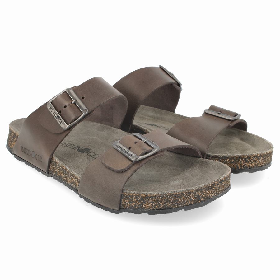 Sandales Haflinger Andrea Unlined Femme Marron | IDD4421ZD